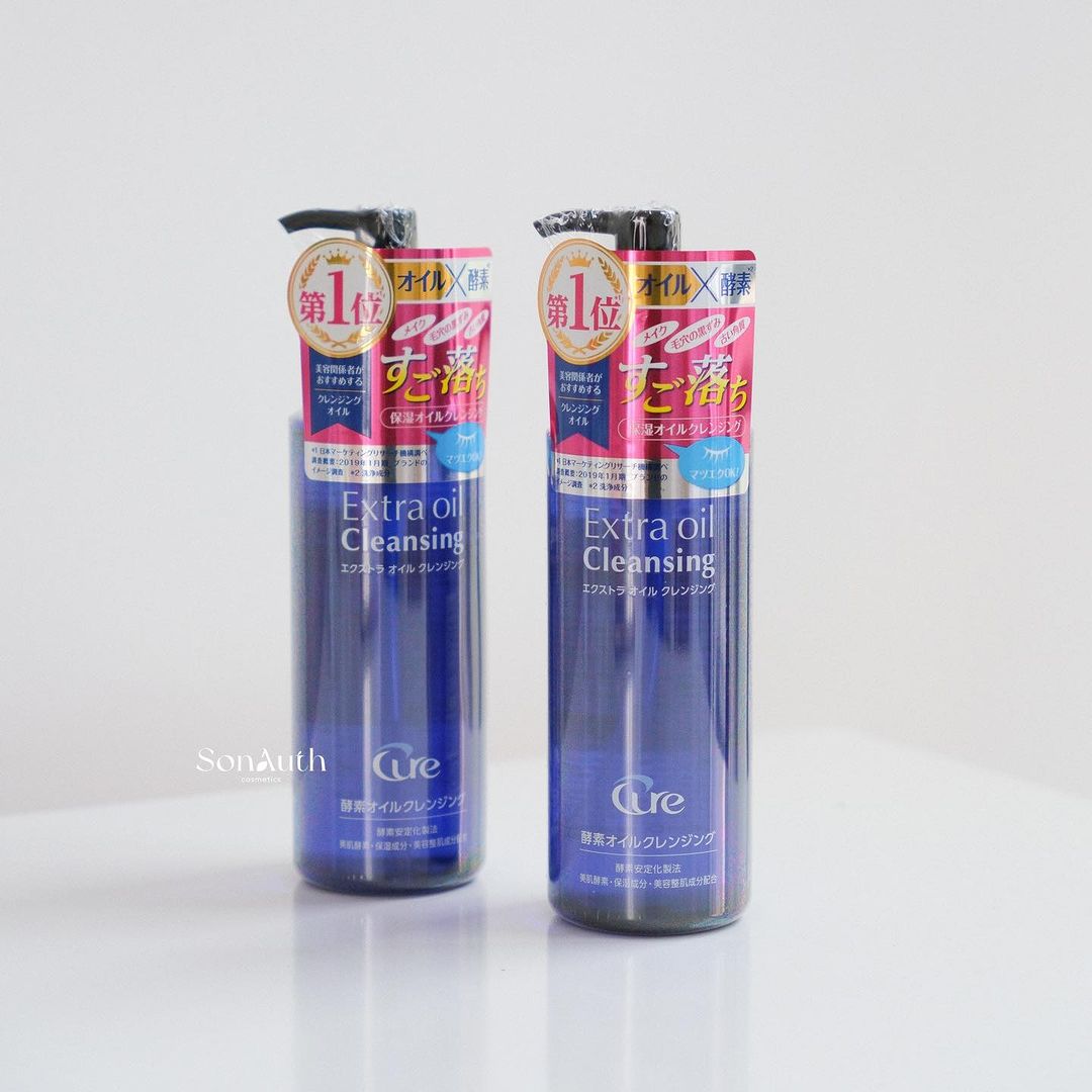 Dầu Tẩy Trang Cure Extra Oil Cleansing 200ml