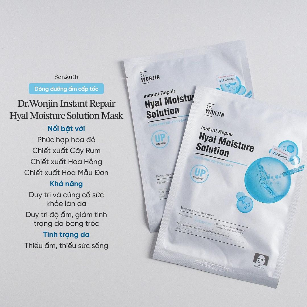 Mặt Nạ Giấy Dr.Wonjin Instant Repair Mask