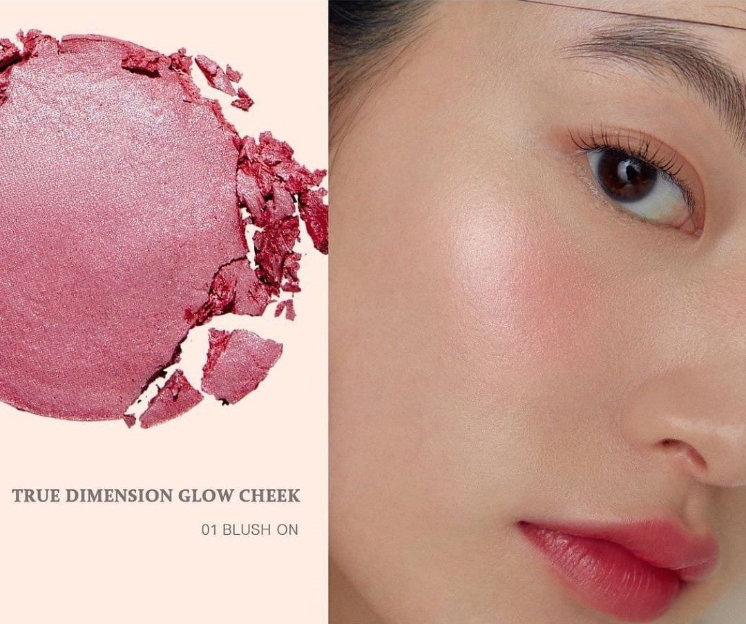Má Hồng Nhũ Hince True Dimension Glow Cheek 9g