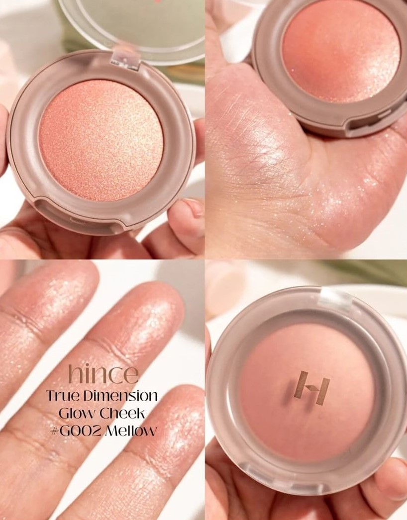 Má Hồng Nhũ Hince True Dimension Glow Cheek 9g