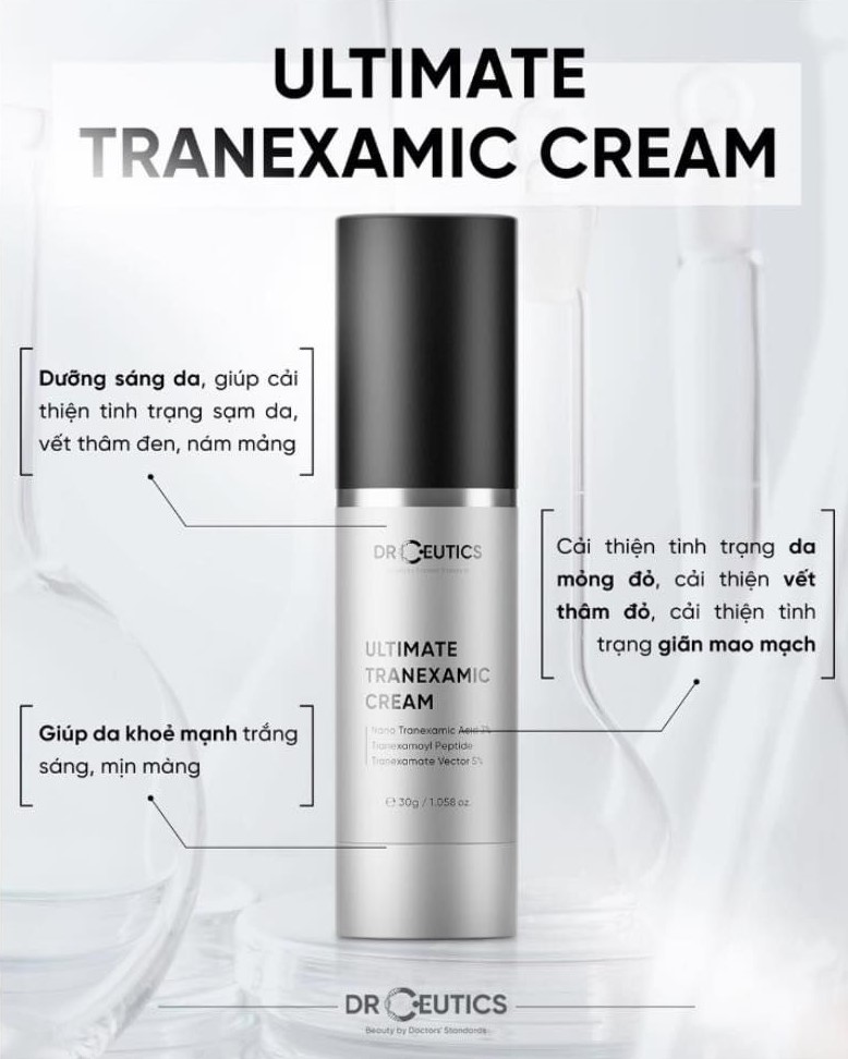 Kem Dưỡng DrCeutics Hightech Ultimate Tranexamic Cream 30g