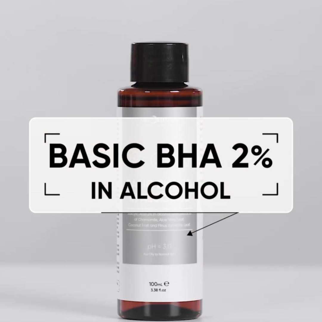 Dung Dịch Tẩy Tế Bào Chết DrCeutics Basic BHA 2% In Alcohol 200ml