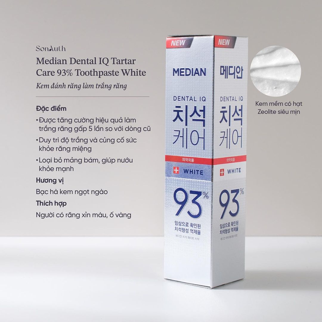 Kem Đánh Răng Median Tartar Toothpaste 120g