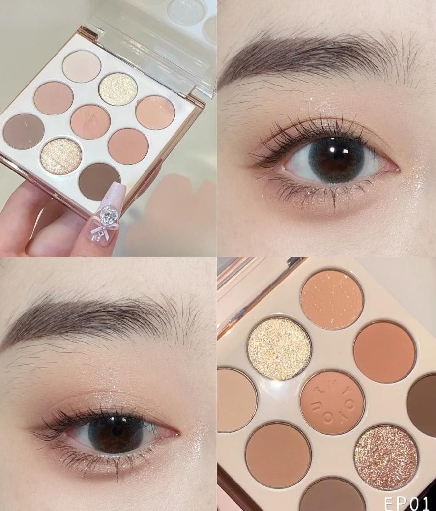 Bảng Phấn Mắt 9 Ô Into You Nine Color Eyeshadow Palette 7.2g