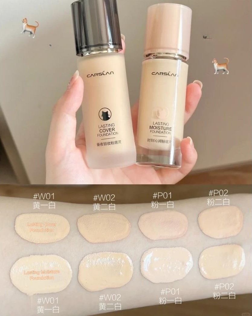 Kem Nền Carslan Lasting Cover Foundation 30g