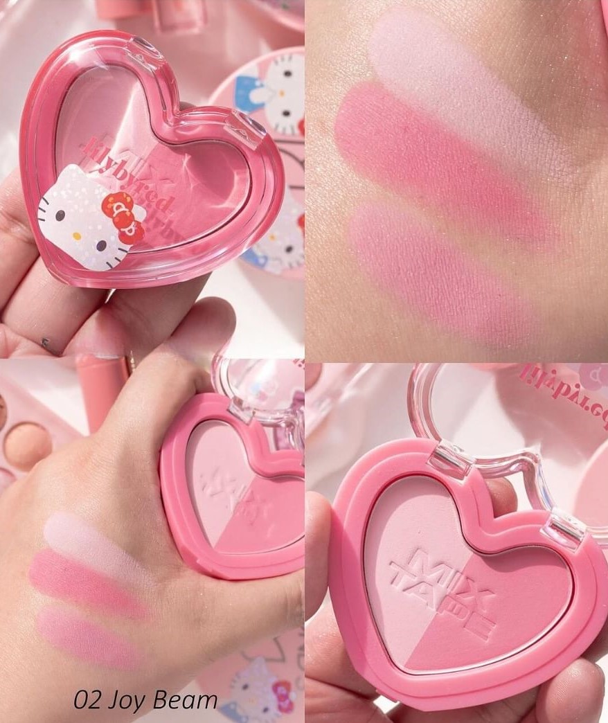 Phấn Má Đôi Lilybyred Luv Beam Cheek Duo