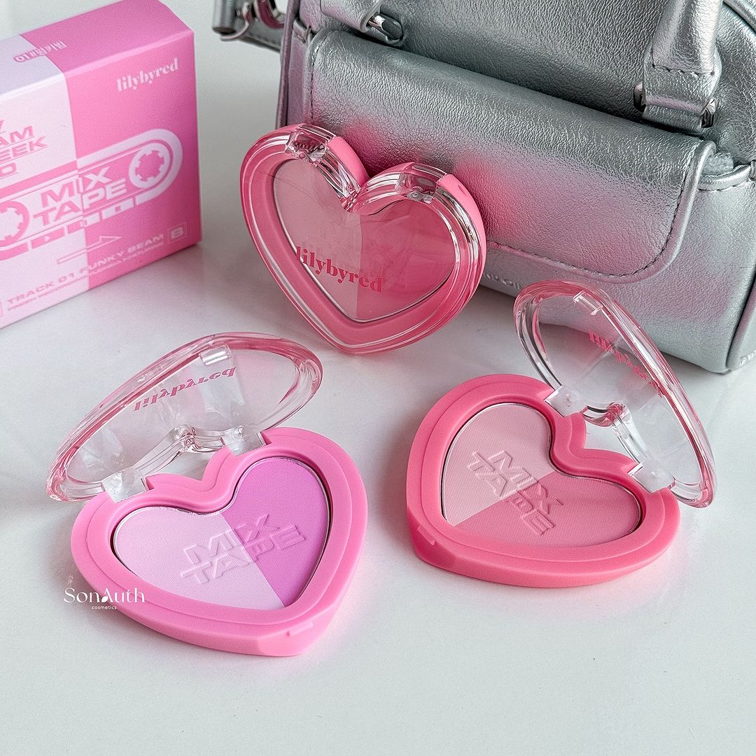 Phấn Má Đôi Lilybyred Luv Beam Cheek Duo