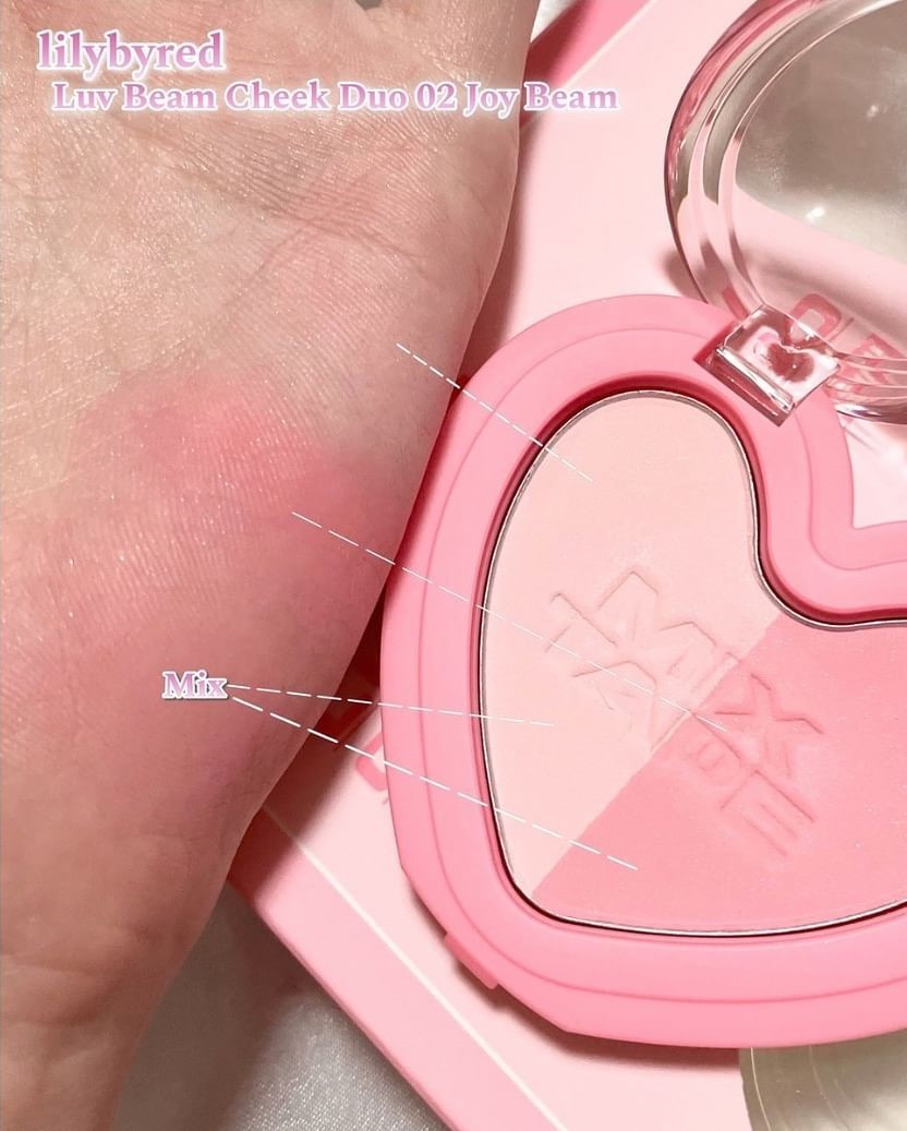 Phấn Má Đôi Lilybyred Luv Beam Cheek Duo