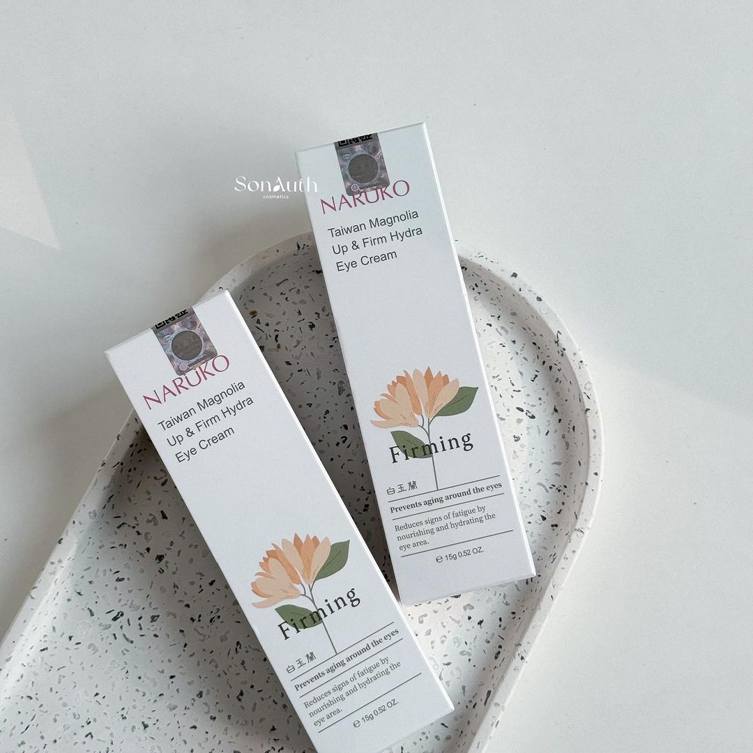 Kem Dưỡng Mắt Naruko Taiwan Magnolia Up & Firm Hydra Eye Cream 15g