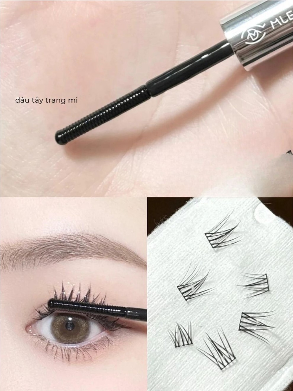 Mascara Keo Dán Mi 2 Đầu Mlen Diary Lash Bond & Remover 8g