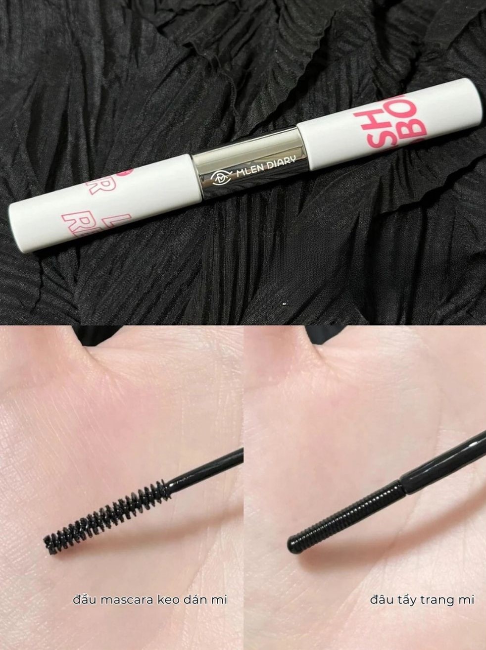 Mascara Keo Dán Mi 2 Đầu Mlen Diary Lash Bond & Remover 8g