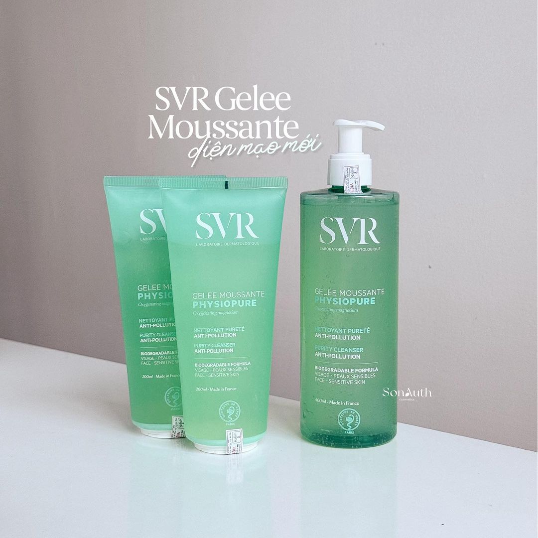 Gel Rửa Mặt Gelee Moussante Physiopure