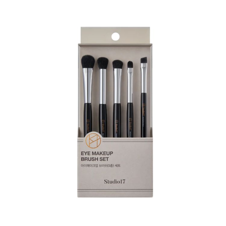 Bộ 5 Cọ Trang Điểm Mắt Studio17 Eye Makeup Brush Set