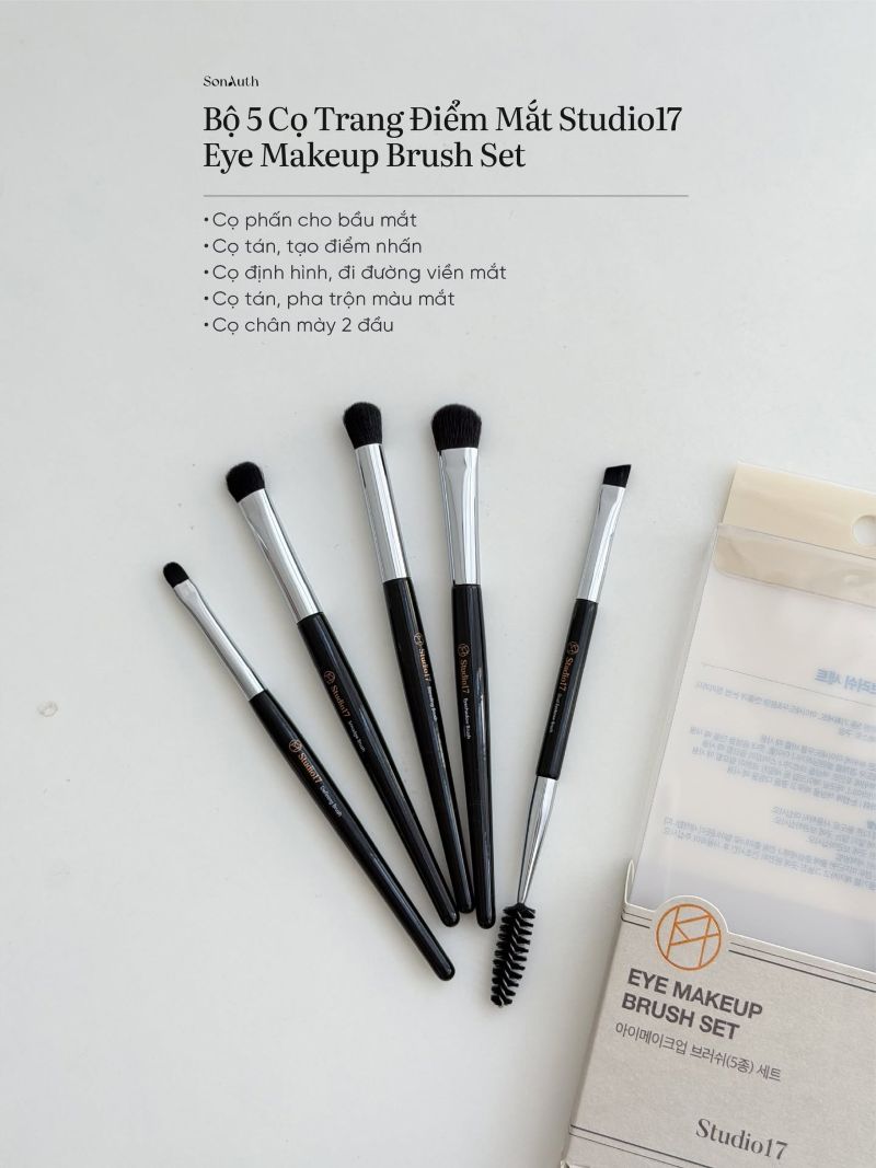 Studio17 Eye Makeup Brush Set