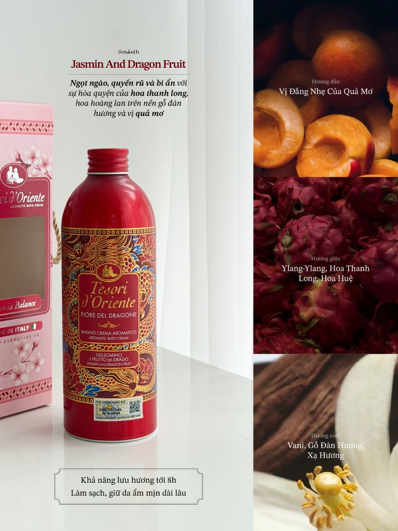 Sữa tắm Jasmine And Dragon Fruit