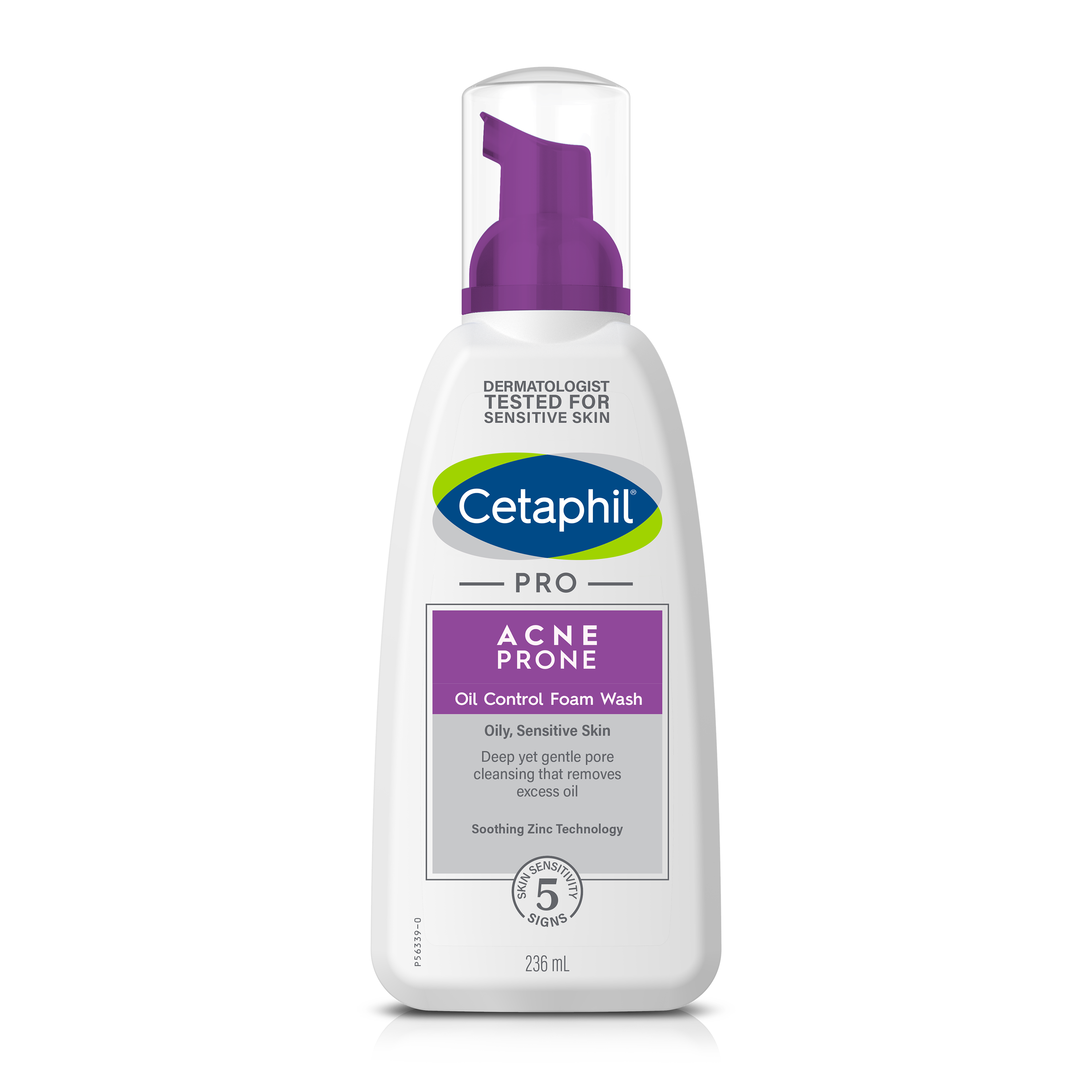 Bọt Rửa Mặt Dịu Nhẹ Cho Da Mụn Cetaphil Acne Prone Oil Control Foam Wash 236ml