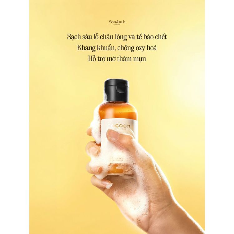 Sữa Rửa Mặt Nghệ Hưng Yên Cocoon Hung Yen Turmeric Cleanser 310ml