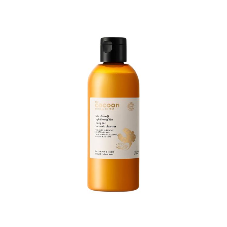 Sữa Rửa Mặt Nghệ Hưng Yên Cocoon Hung Yen Turmeric Cleanser 310ml
