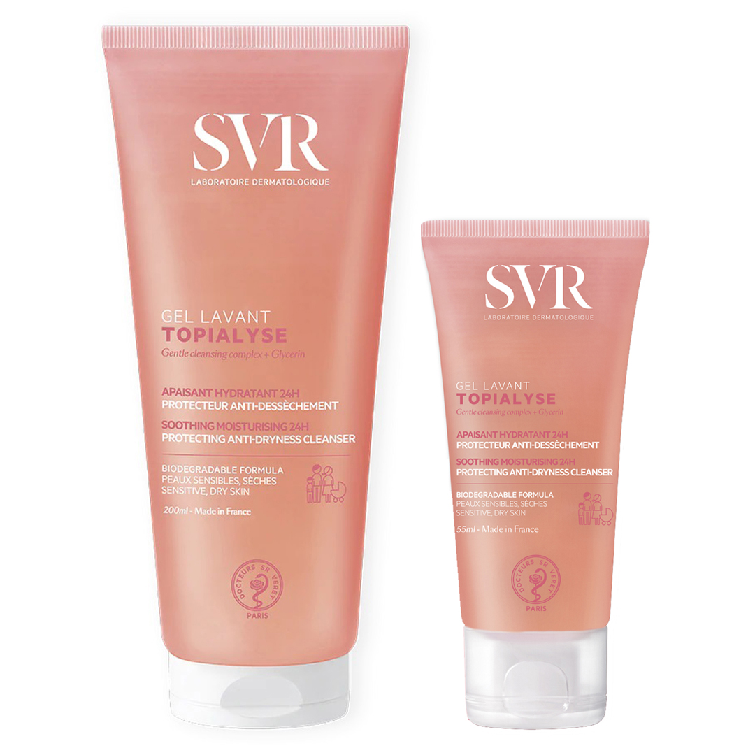 Sữa Rửa Mặt SVR Topialyse Gel Lavant Nhẹ Dịu Cho Cả Gia Đình