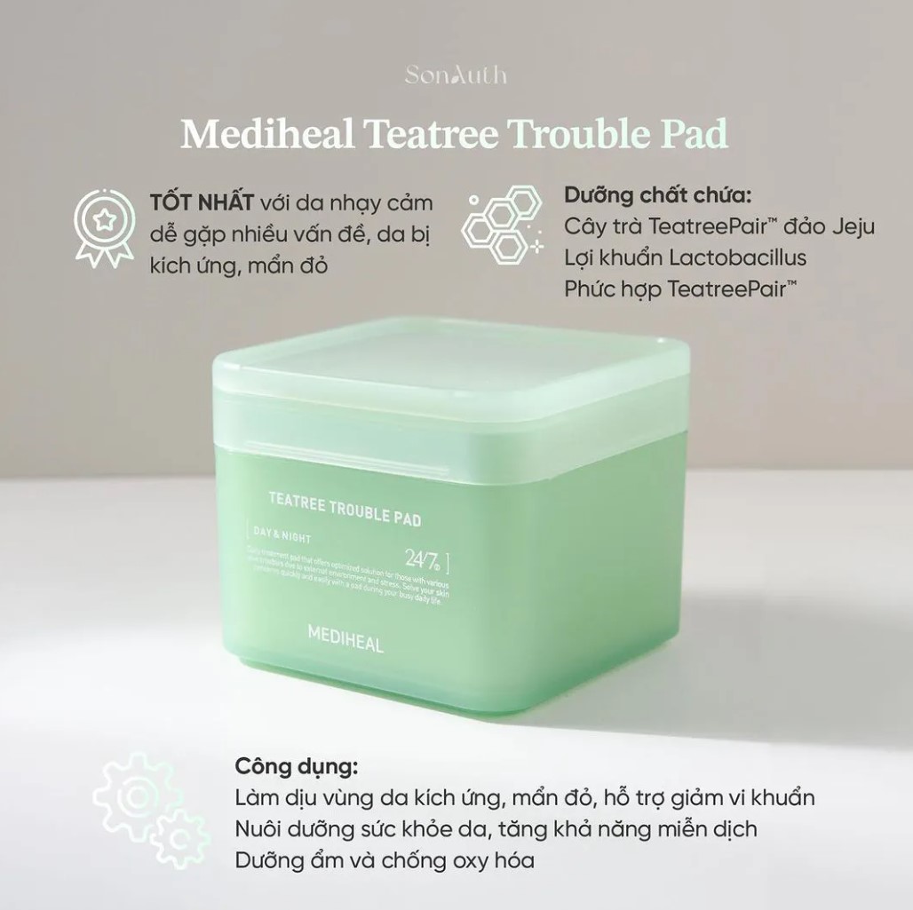 Pad Dưỡng Da Mediheal Pad 100 Pads