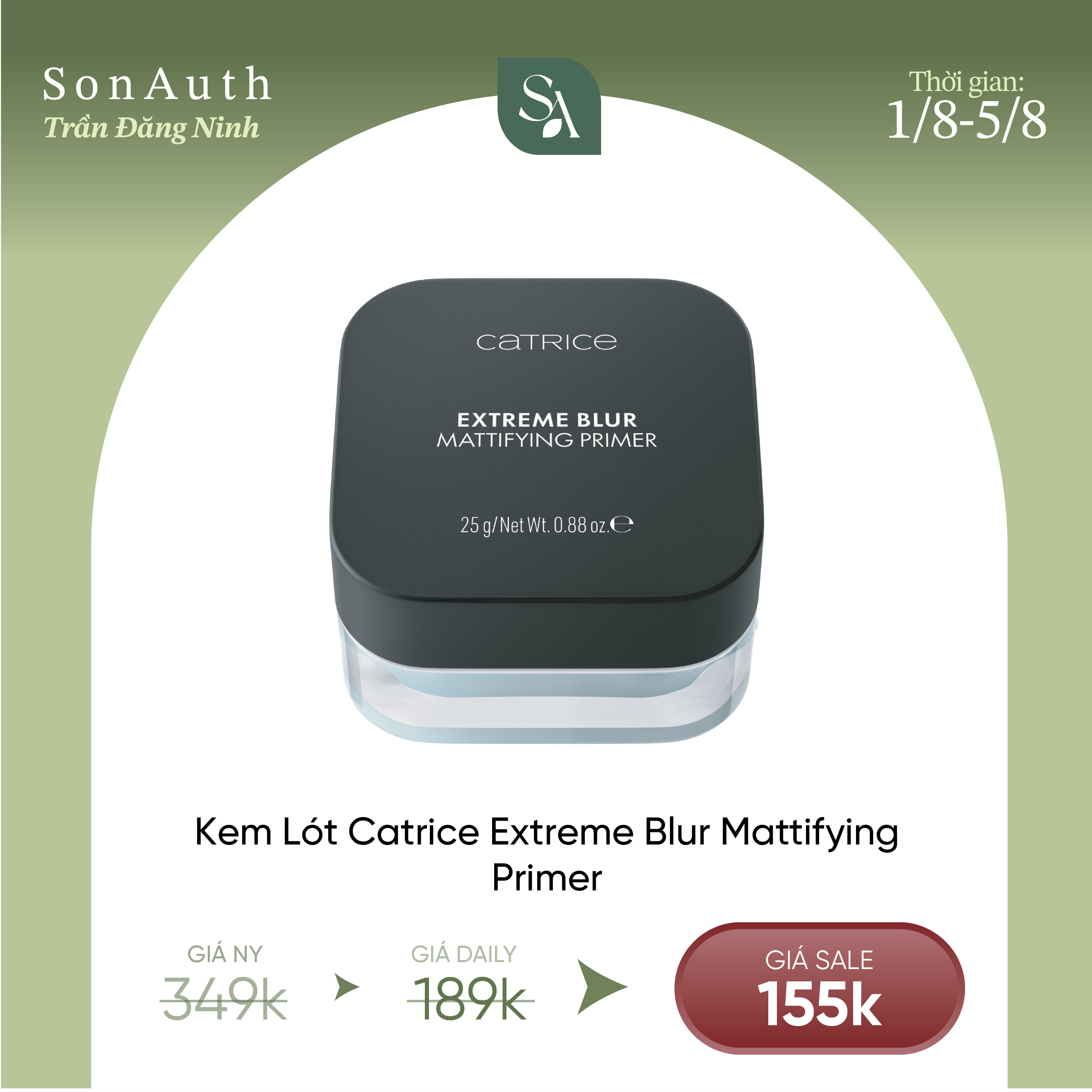Gel Lạnh Lót Da Catrice Extreme Blur Mattifying Primer 25g