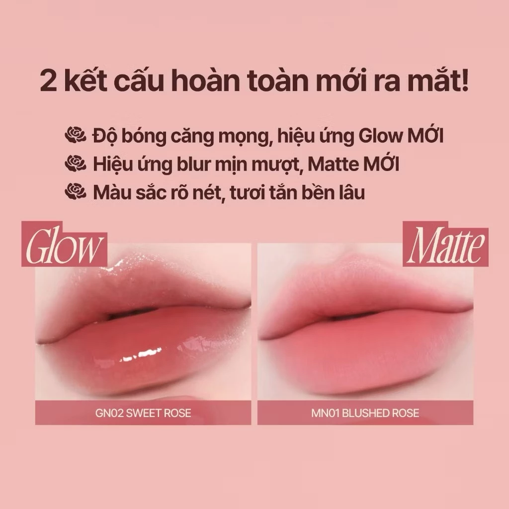 Son Tint Bóng Fwee Rose Obsession Stay-Fit Lip Tint 3.5ml