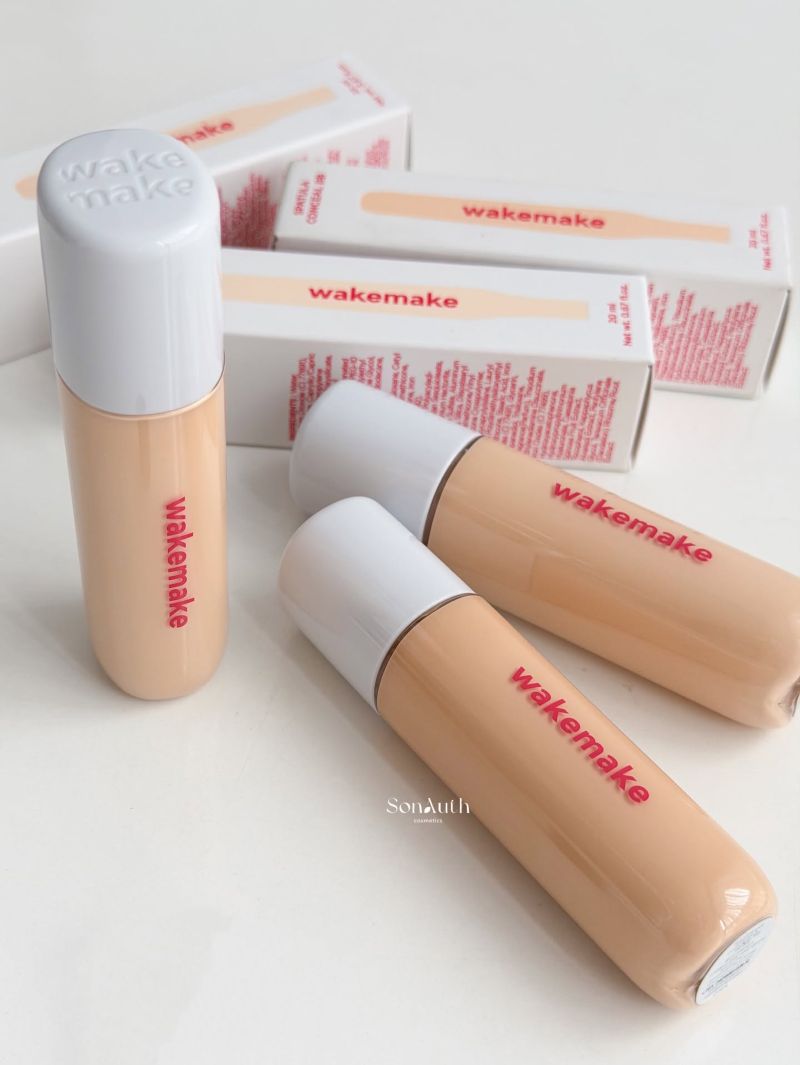 Kem Nền 3 Trong 1 Wakemake Spatula Conceal BB 20ml