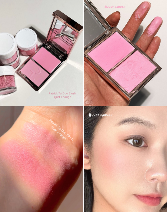 Bảng Má Hồng PaTrick Ta Double-Take Cream And Powder Blush Duo