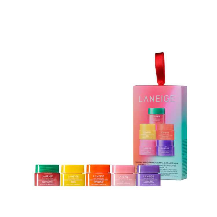 Bộ 5 Mặt Nạ Dưỡng Môi Laneige Midnight Minis Set (5 Pieces)