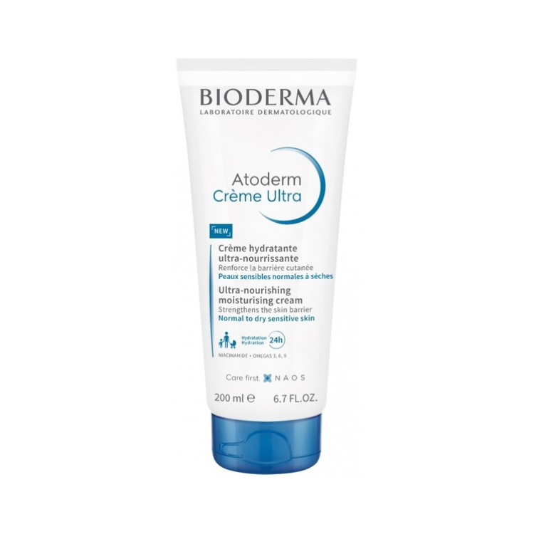 Kem Dưỡng Bioderma Atoderm Crème Ultra Ultra-Nourishing Moisturising Cream 200ml