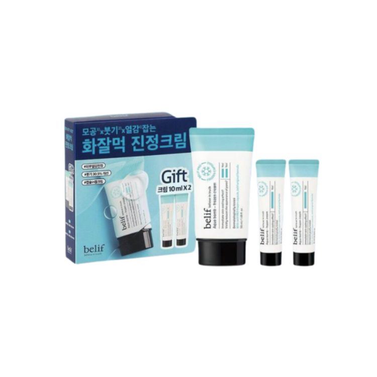 Belif Aqua Bomb Frozen Cream 50ml Set