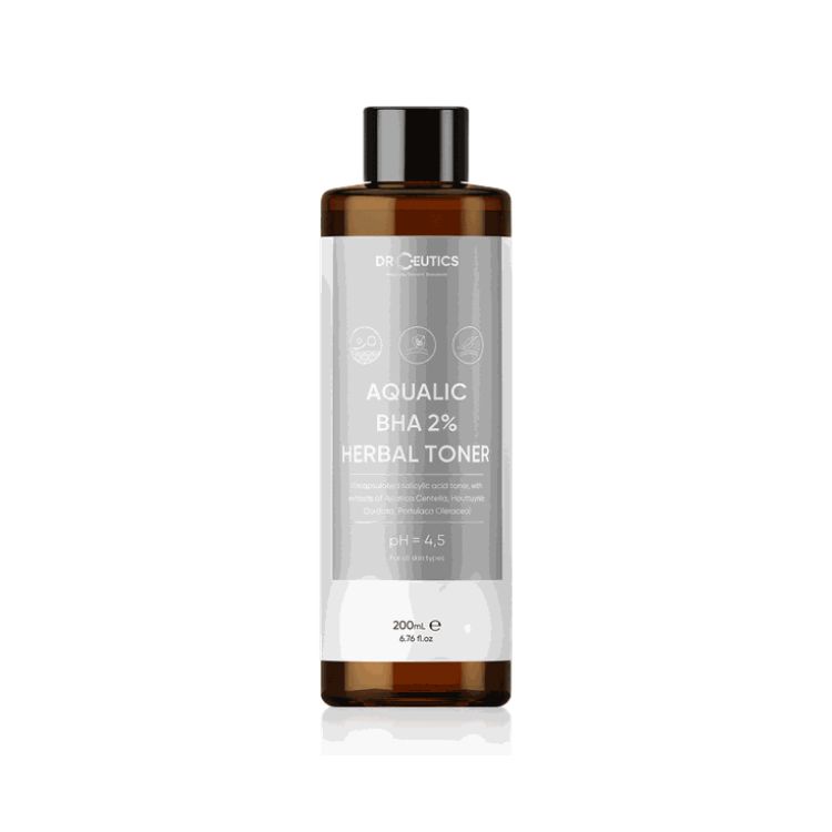 Dung Dịch Cân Bằng DrCeutics Aqualic BHA 2% Herbal Toner