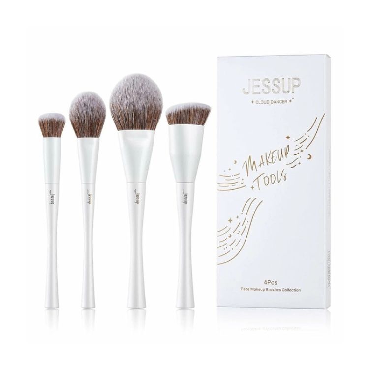 Bộ Cọ Trang Điểm Jessup Cloud Dancer Makeup Brush Set