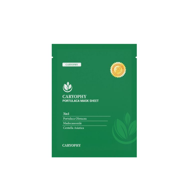 Mặt Nạ Giấy Làm Dịu Caryophy Portulaca Mask Sheet 22g
