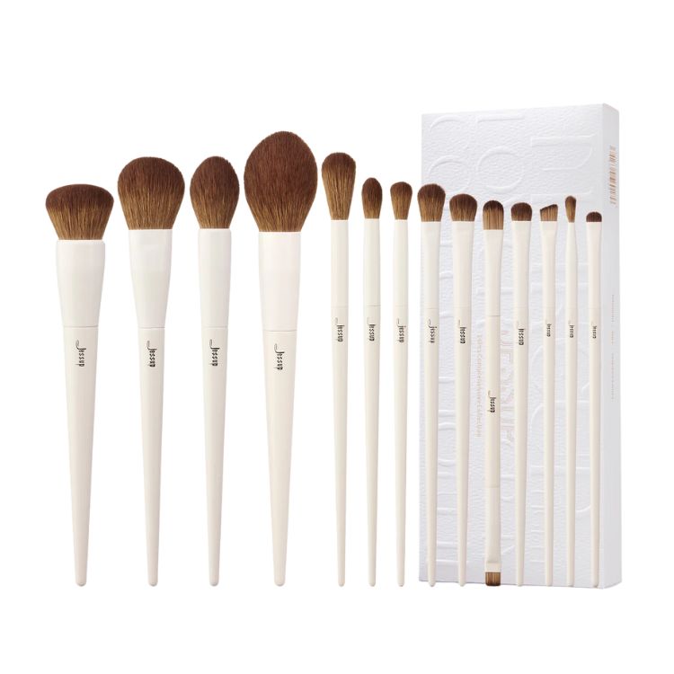 Bộ Cọ Trang Điểm Jessup Brushes Collection (Light Gray)