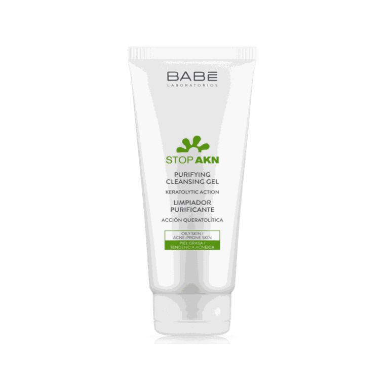 Gel Rửa Mặt Babe Stop AKN Purifying Cleansing Gel