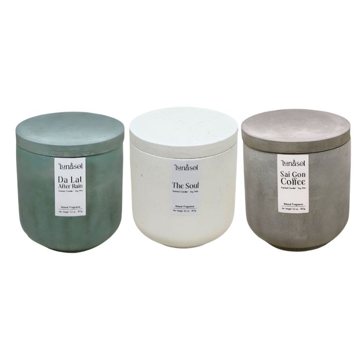 Nến Thơm Lunasol Candle 250g