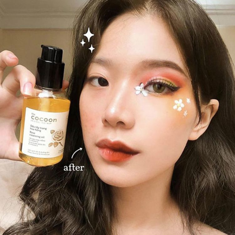 Dầu Tẩy Trang Hoa Hồng Cocoon Rose Cleansing Oil 140ml