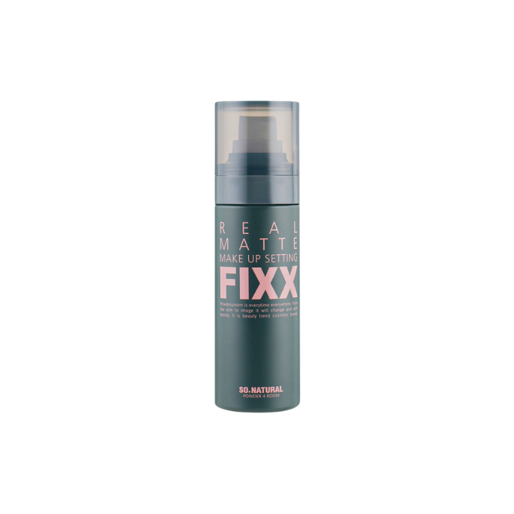 Xịt Khóa Trang Điểm So.Natural Real Matte Make Up Setting Fixx 75ml