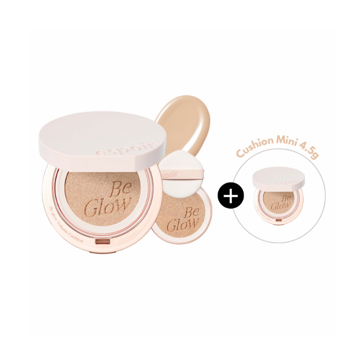 Bộ Phấn Nước Espoir Be Glow Volume SPF42 + Mini Cushion Set