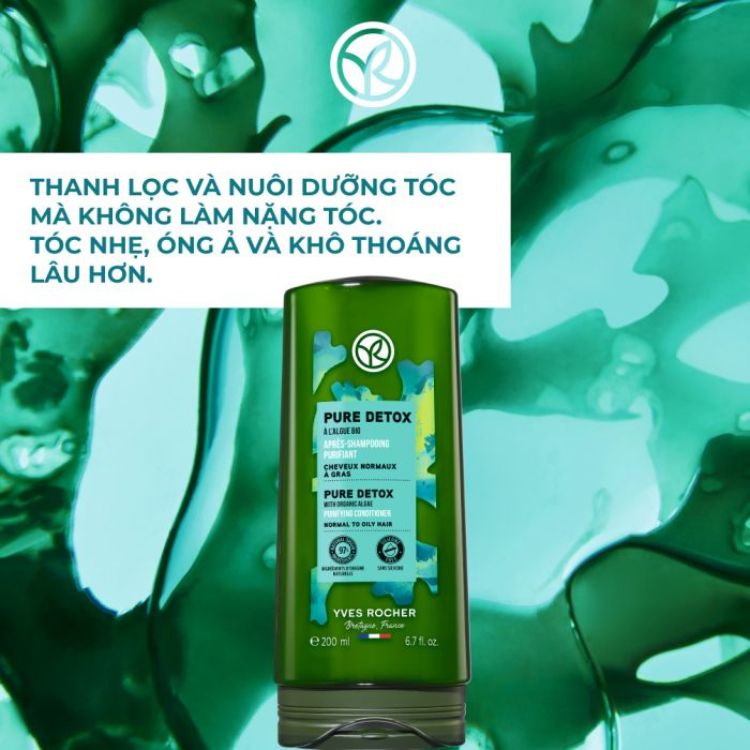 Dầu Xả Thuần Chay Yves Rocher Conditioner 200ml