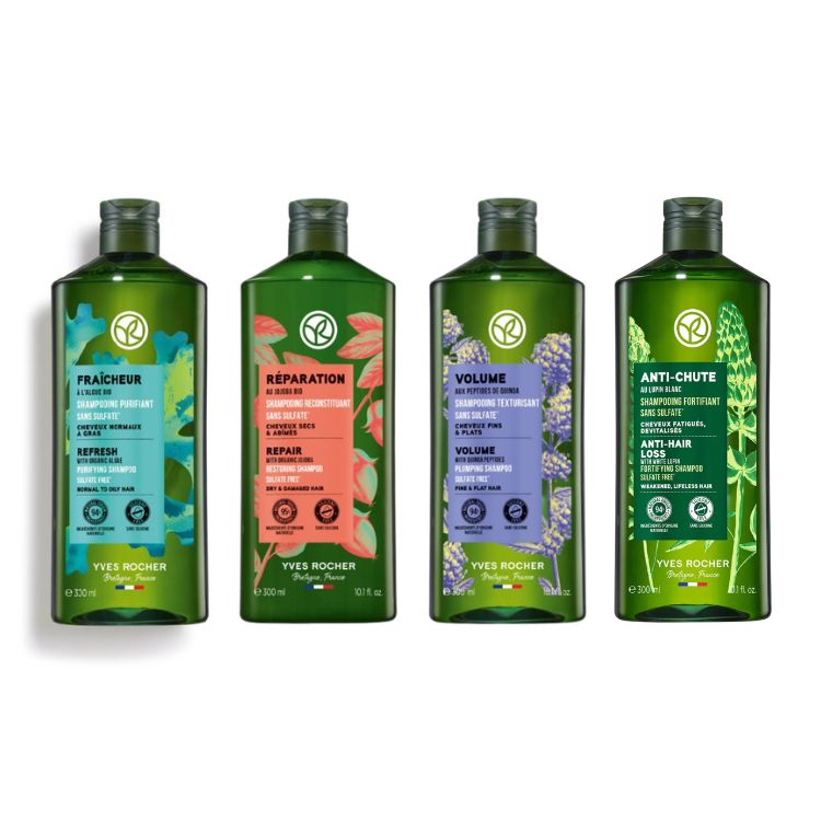 Dầu Gội Thuần Chay Yves Rocher Shampoo 300ml