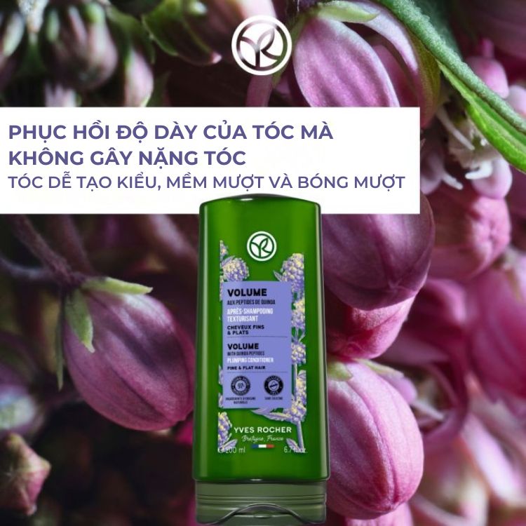 Dầu Xả Thuần Chay Yves Rocher Conditioner 200ml