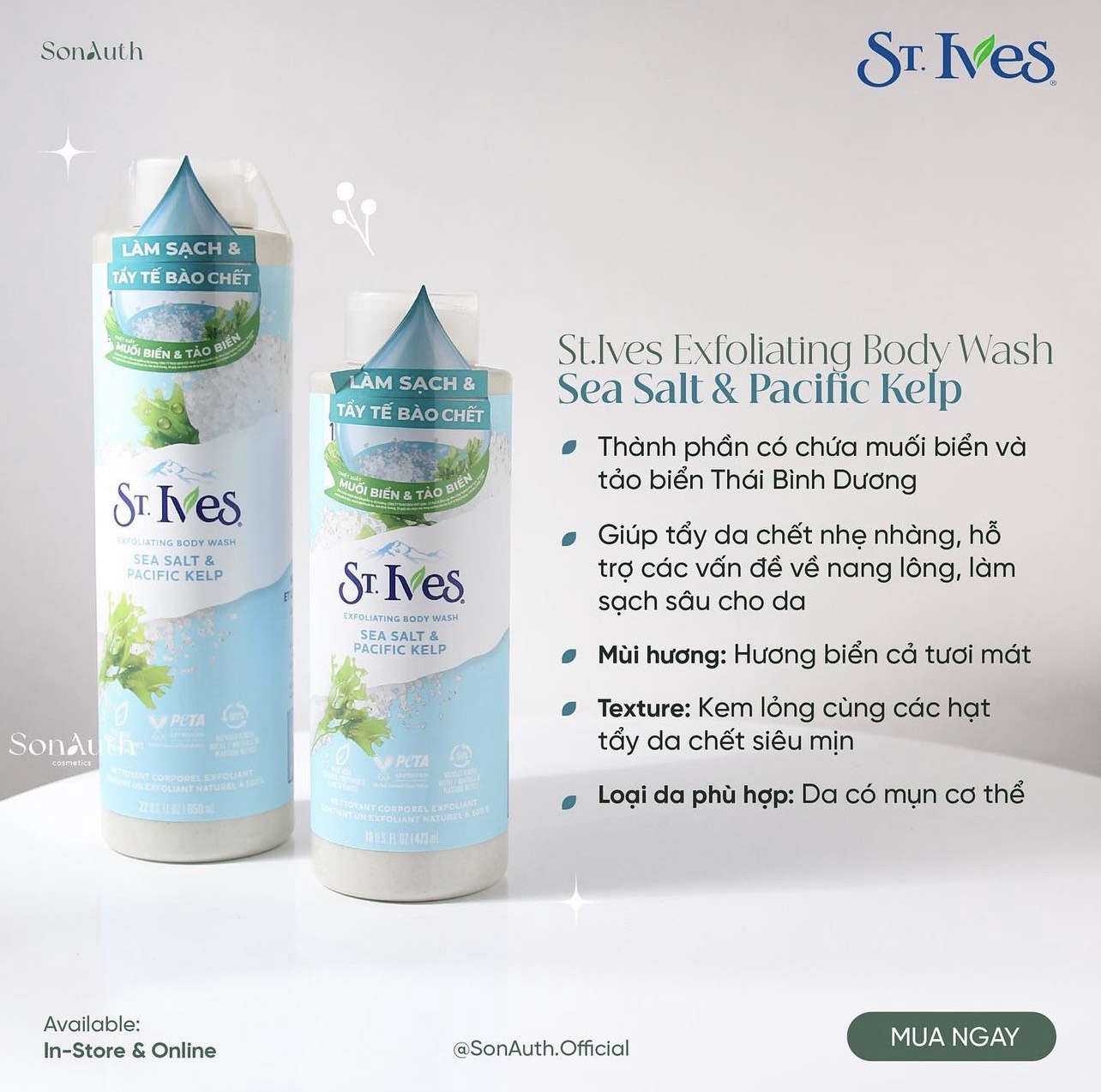 Sữa Tắm St.Ives Body Wash