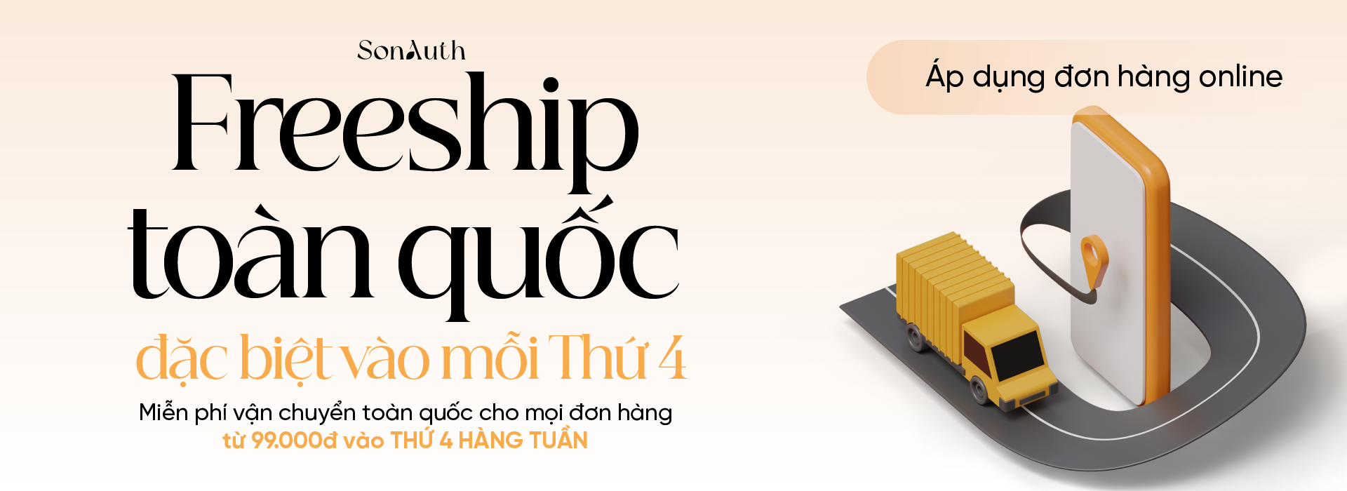 MIỄN SHIP MỖI THỨ TƯ