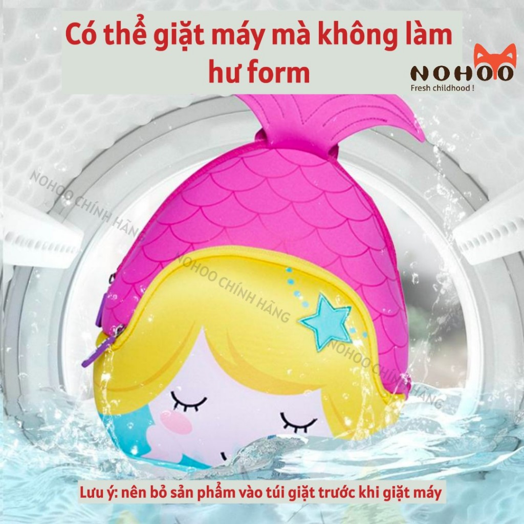 Balo mẫu giáo hình thú Nohoo chính hãng siêu nhẹ, balo mầm non dễ thương cho bé từ 2-6 tuổi NB046