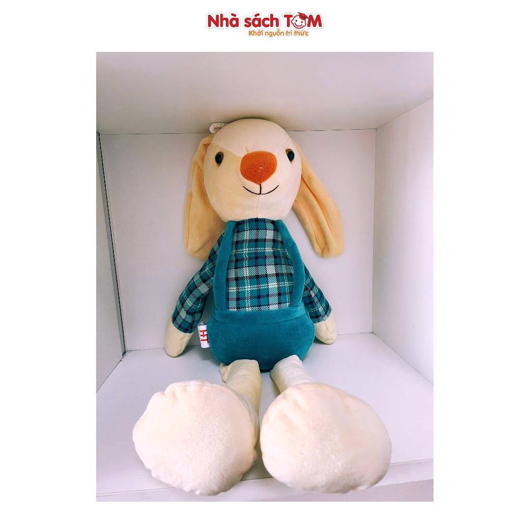 Thú nhồi bông hình thỏ tai dài Hoàng Thu – Gấu bông đáng yêu cho bé yêu, quà tặng êm ái & thời trang