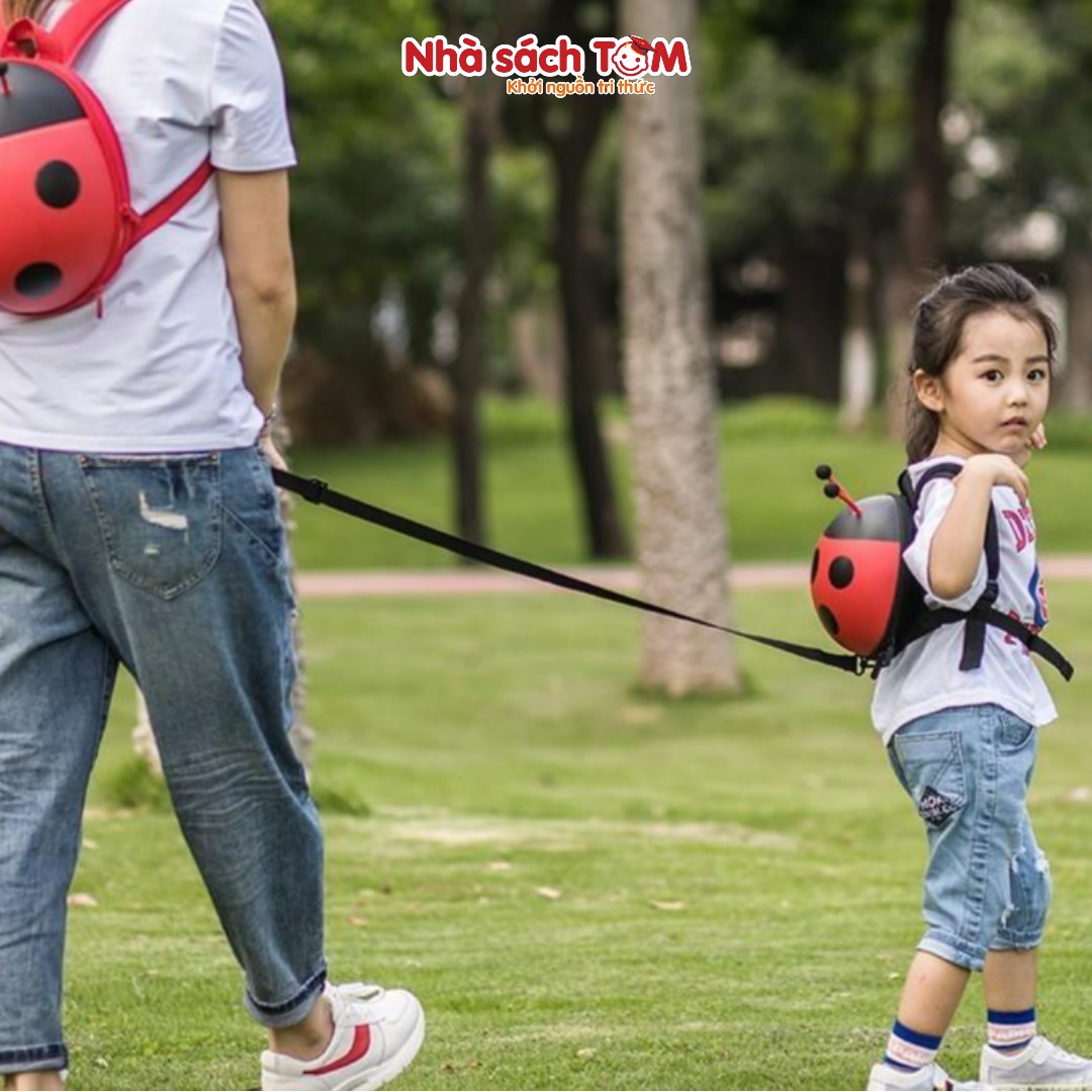 Balo chống lạc hình bọ 3D Supercute cho bé 1–5 tuổi, balo trẻ em dễ thương, nhẹ, phù hợp bé mẫu giáo