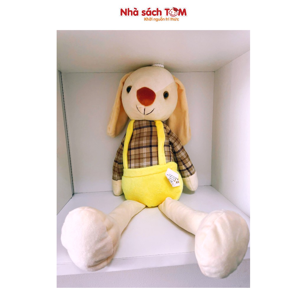 Thú nhồi bông hình thỏ tai dài Hoàng Thu – Gấu bông đáng yêu cho bé yêu, quà tặng êm ái & thời trang