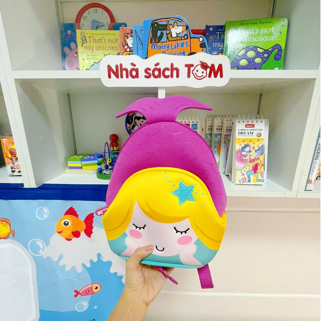 Balo mẫu giáo Nohoo chính hãng siêu nhẹ hình thú dễ thương cho bé từ 2-6 tuổi NHB046